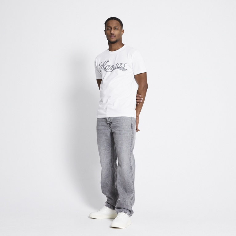 Printed tee "Bill" White 8